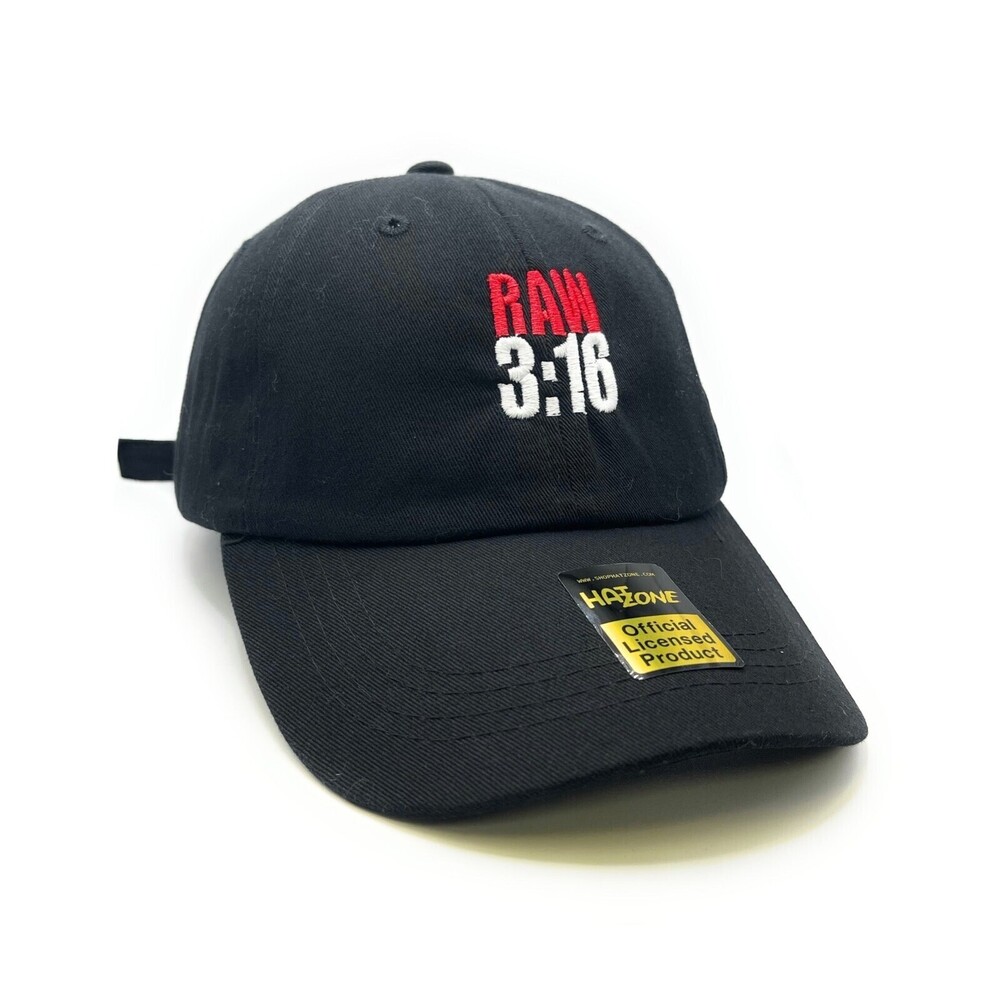 RAW 3:16 Dad Hat (Black)